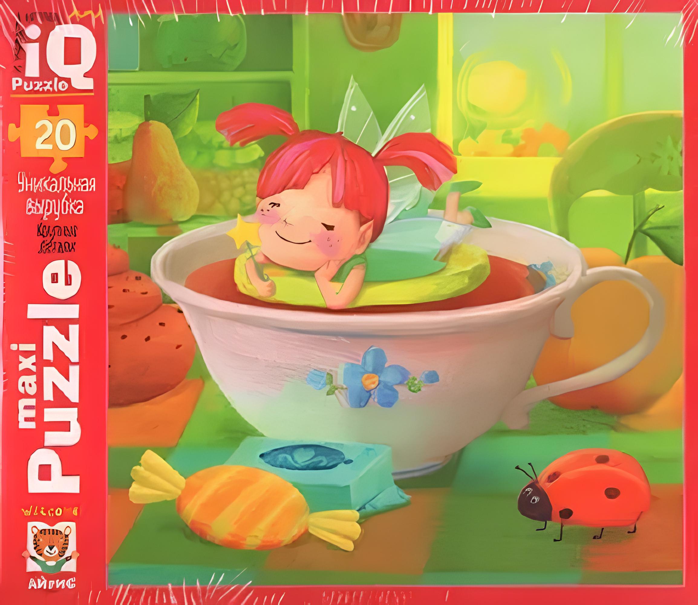 IQ Puzzle MAXI 20 pcs. Fairy in a Cup