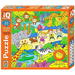 IQ Puzzle for Toddlers 36 pcs. Here is the Zoo