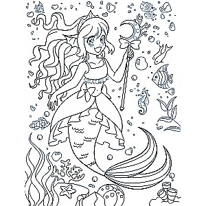 Anime World: Coloring Book