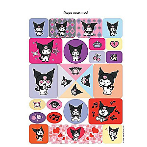 Kuromi. Sticker Album (purple)