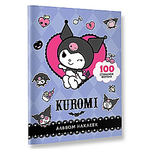 Kuromi. Sticker Album (purple)