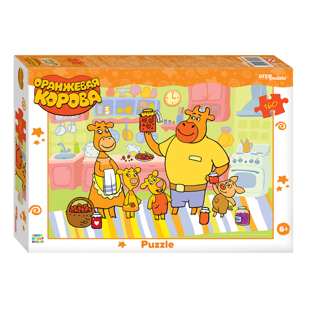 Puzzle 160 Orange Cow
