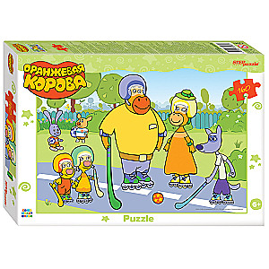 Puzzle 160 Orange Cow