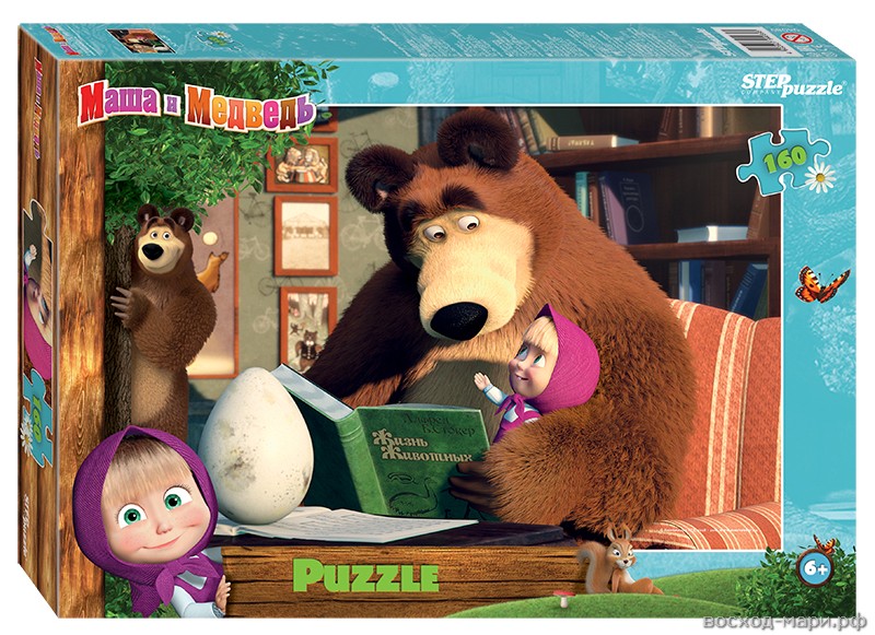Puzzle 160 Masha and the Bear - 2