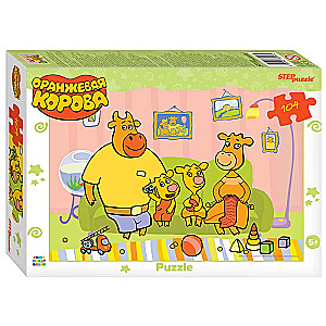 Puzzle 104 Orange Cow