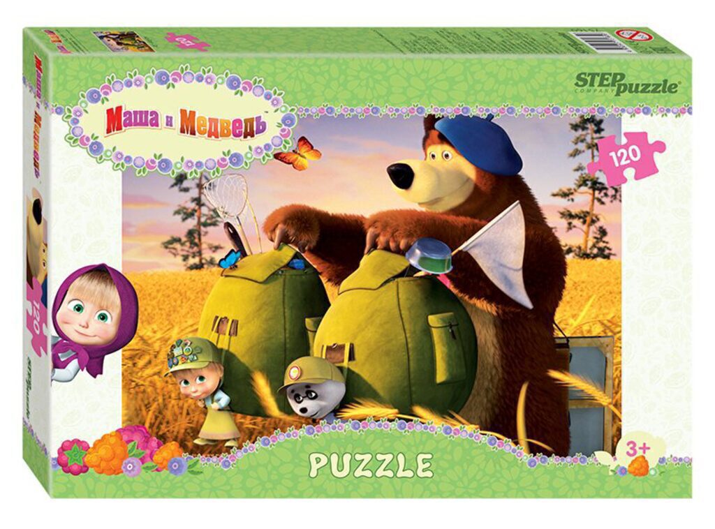 Puzzle 120 Masha and the Bear - 2