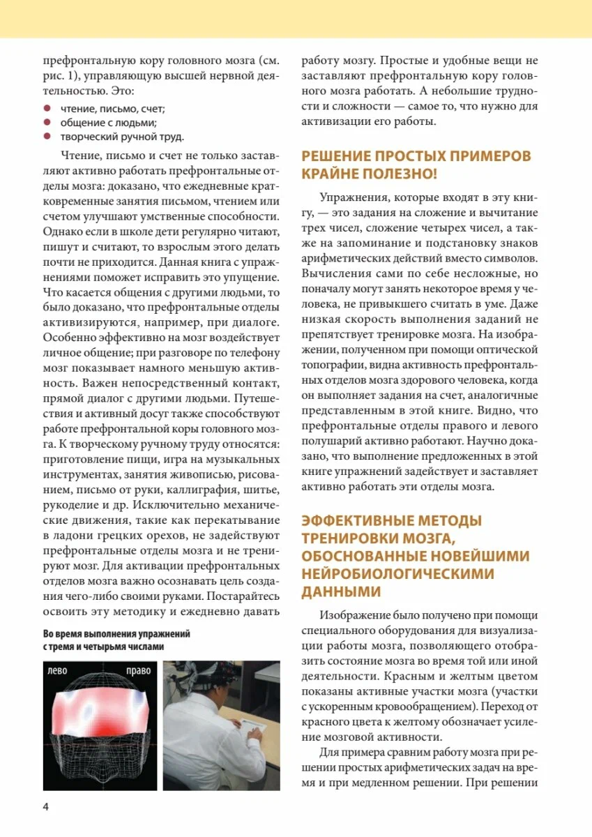 Intellect. Exercises and Tasks for the Japanese Brain Development System