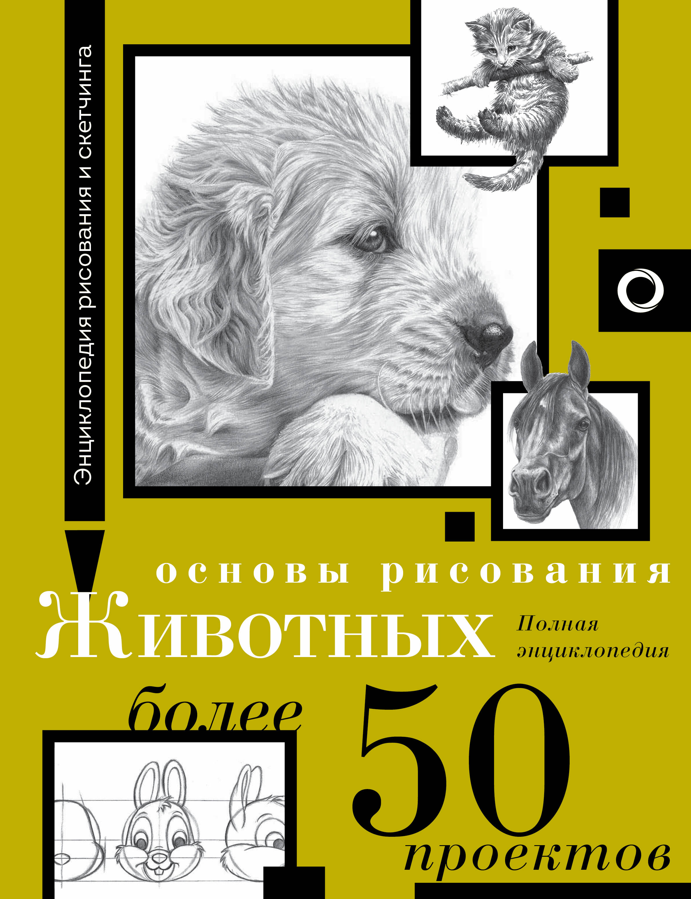 Fundamentals of Drawing Animals. More than 50 Projects. Complete Encyclopedia
