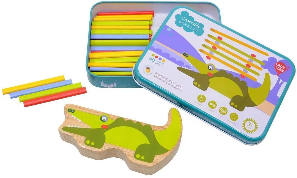 Lucy&Leo Balancing Crocodile