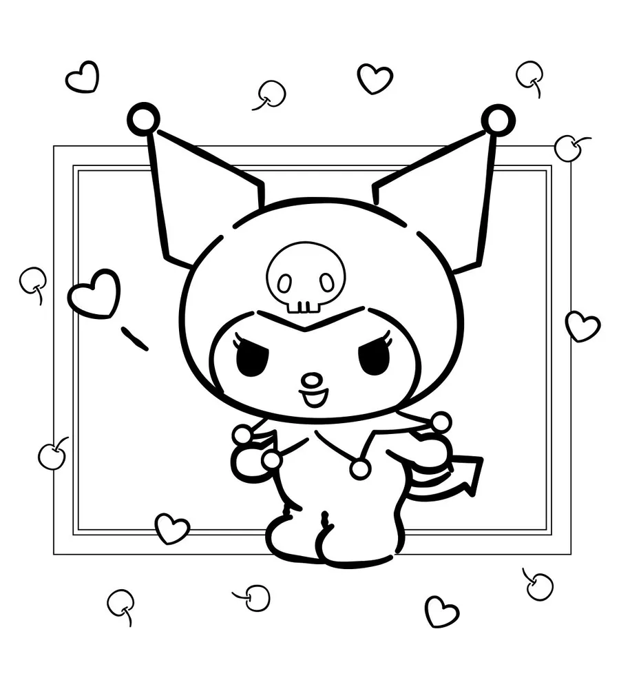Kuromi. Big Coloring Book