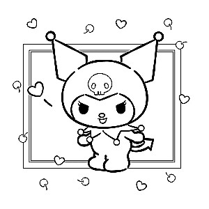 Kuromi. Big Coloring Book