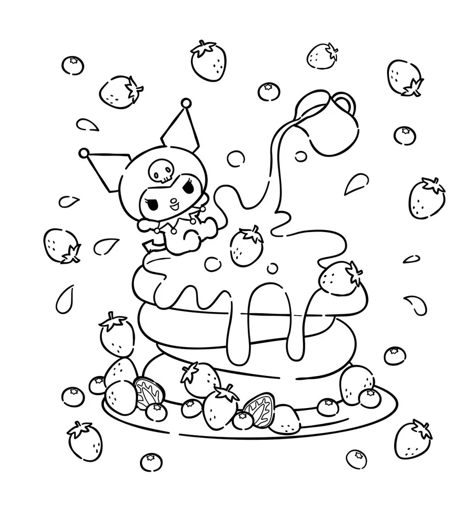 Kuromi. Big Coloring Book