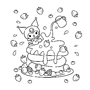 Kuromi. Big Coloring Book