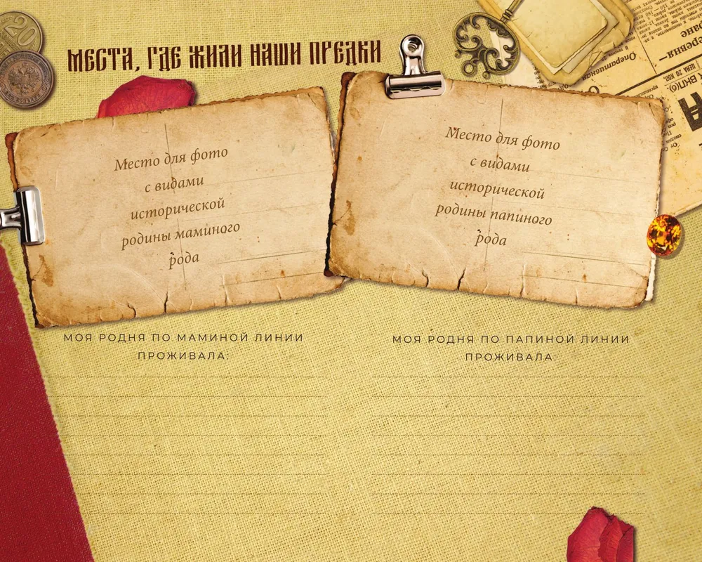 Our Family Album. The History of the Family