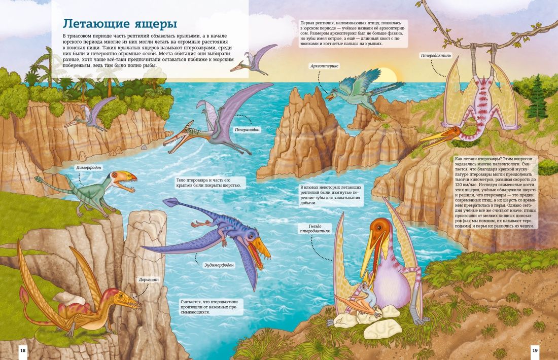 Planet of Dinosaurs. Illustrated Atlas