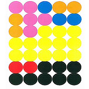Stickers - Circles. Issue 25. Fly Agaric