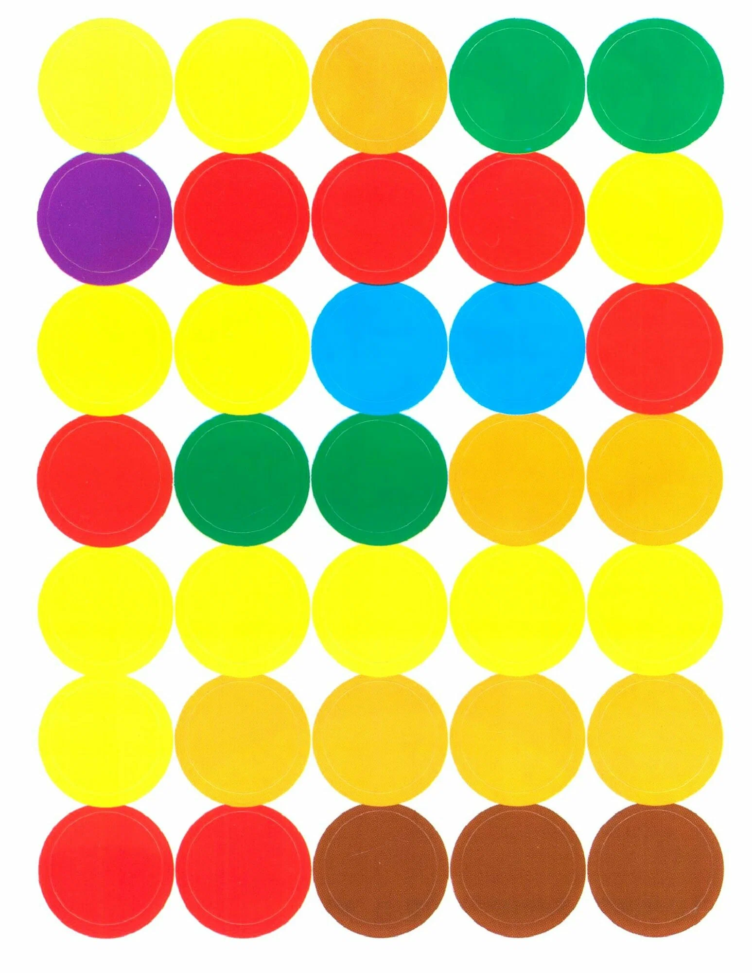 Stickers-Circles. Issue 23. Bird and Rowan