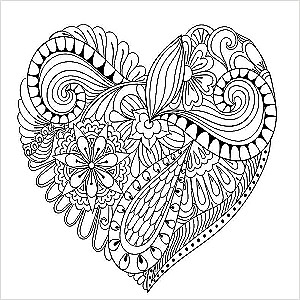 Stress Relief Coloring Book Unicorn and Rainbow of Luck