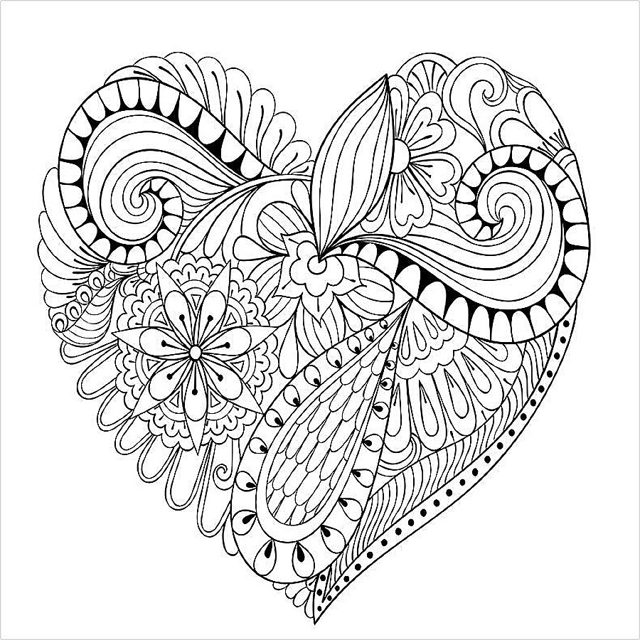 Stress Relief Coloring Book Unicorn and Rainbow of Luck