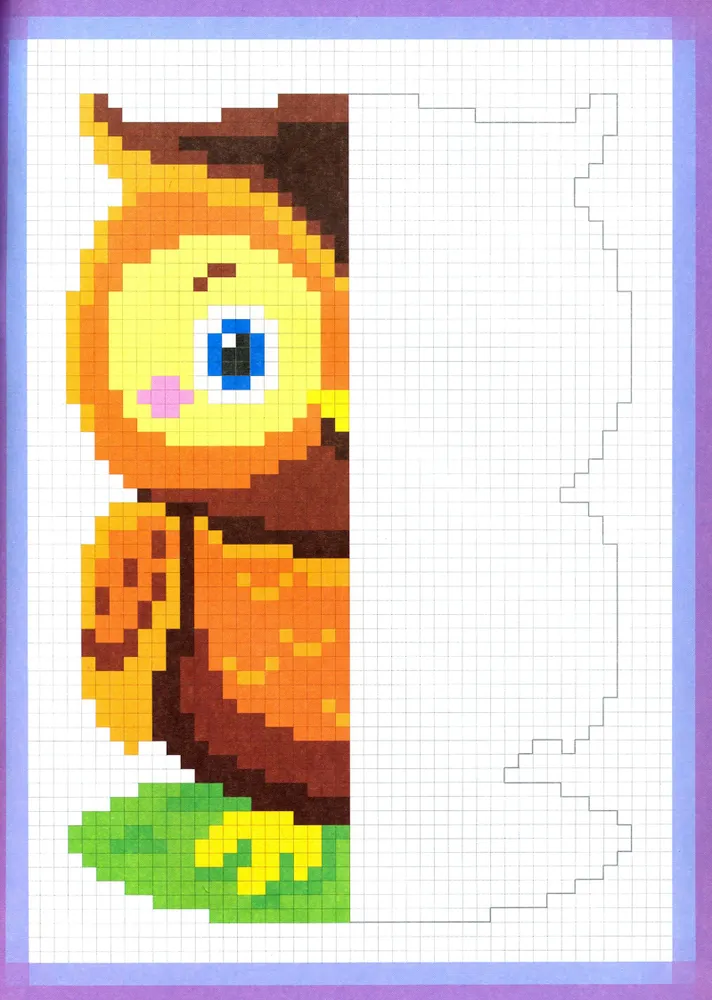 Pixel Coloring. Wild Animals