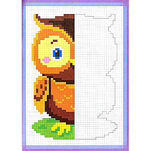 Pixel Coloring. Wild Animals