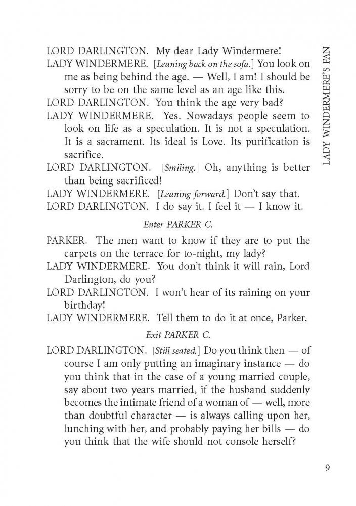 The Importance of Being Earnest. A Book for Reading in English