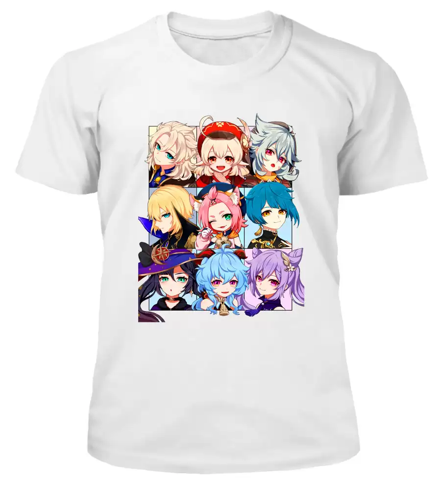 Genshin Impact Unisex T-Shirt White S
