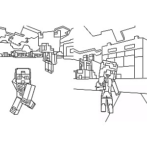 Evgen Bro & Minecraft. The Coolest Coloring Book