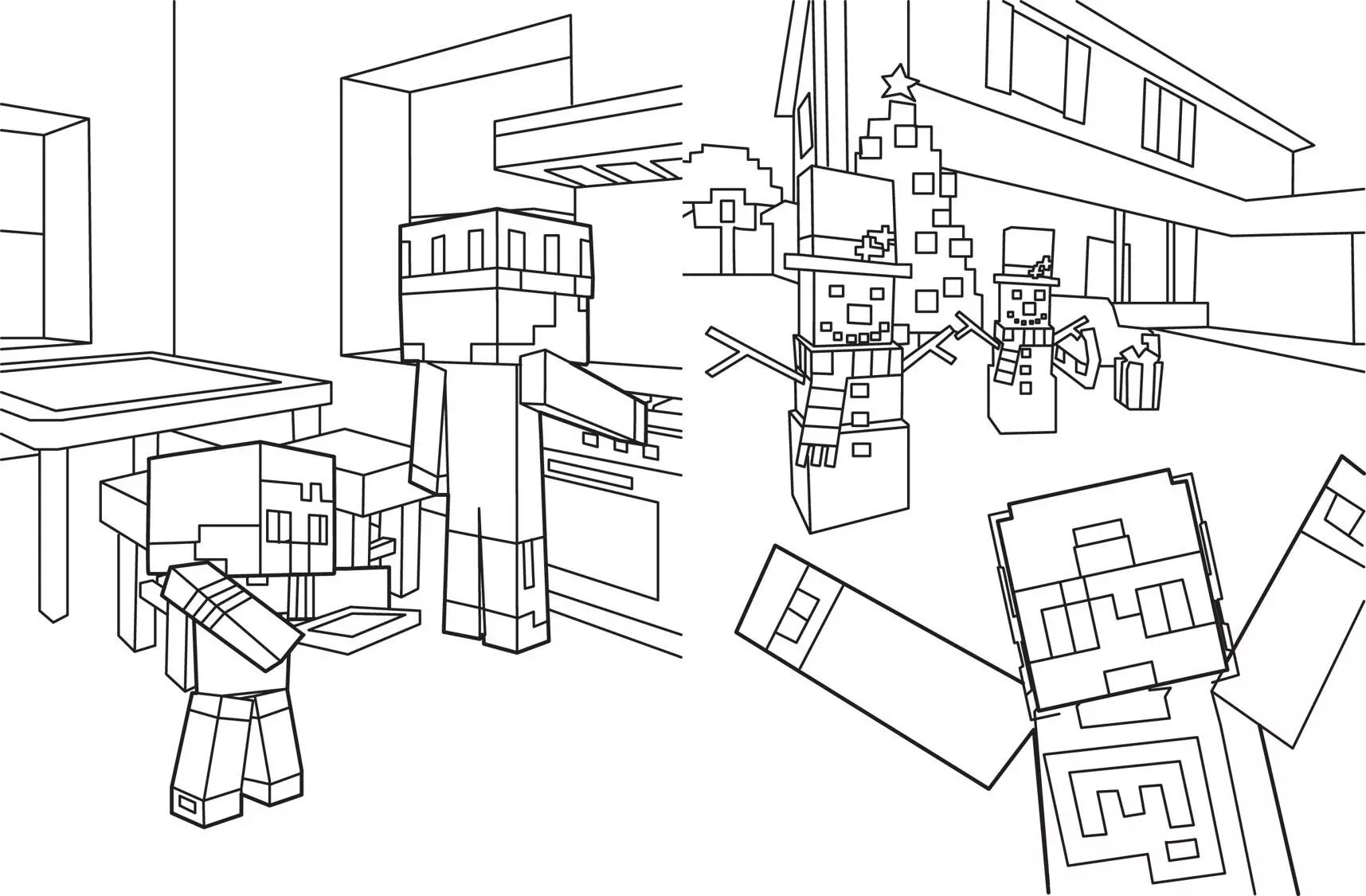 Evgen Bro & Minecraft. The Coolest Coloring Book