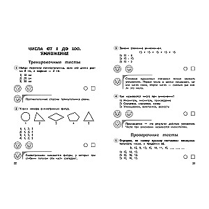 Mathematics. Grade 3. Educational and Control Tests