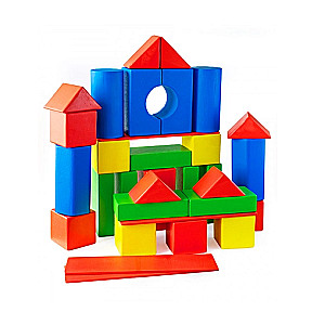 Tomik Floor Constructor (Wooden: 33 Pieces)