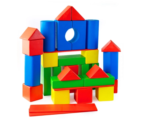 Tomik Floor Constructor (Wooden: 33 Pieces)