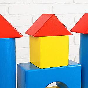 Tomik Floor Constructor (Wooden: 33 Pieces)