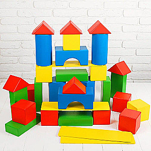 Tomik Floor Constructor (Wooden: 33 Pieces)