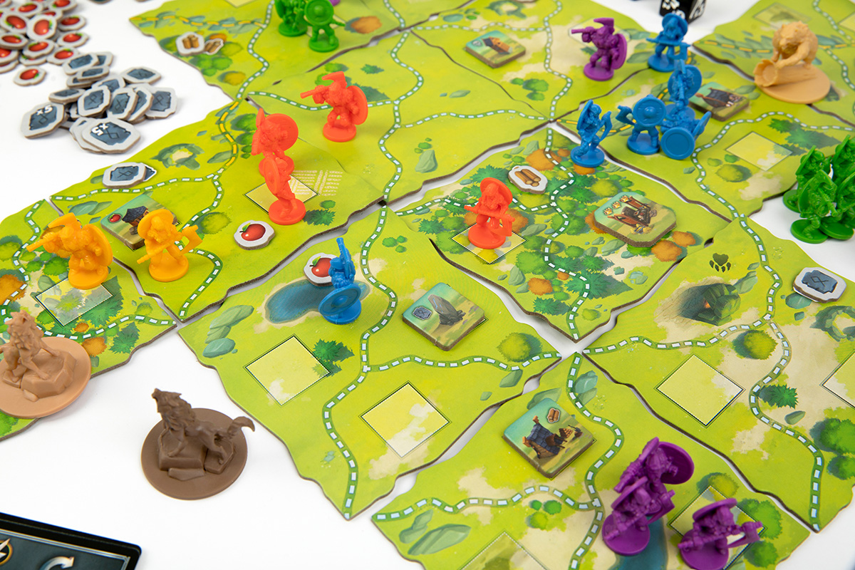 Board Game: Nordgard. New Lands