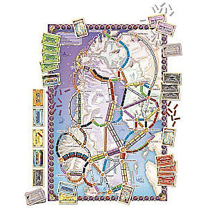 Настольная игра "Ticket to Ride. Северные страны"
