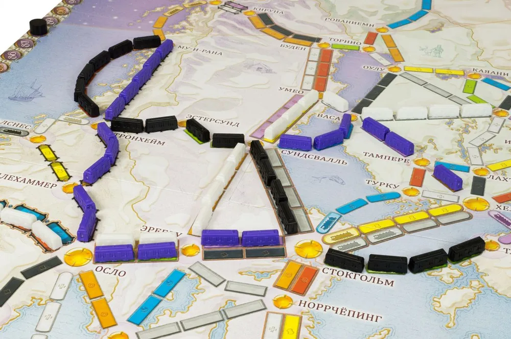 Настольная игра "Ticket to Ride. Северные страны"