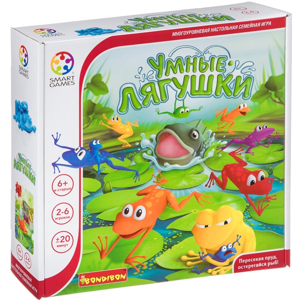 Logical Game: Smart Frogs