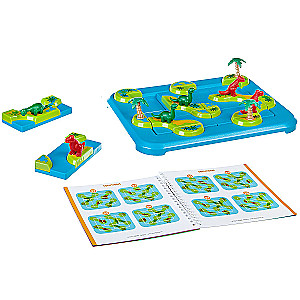 Logical Game Dinosaurs. Mysterious Islands