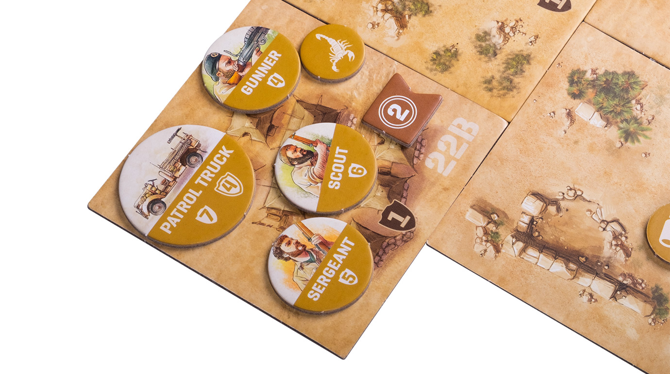 The Fearless Board Game. North Africa