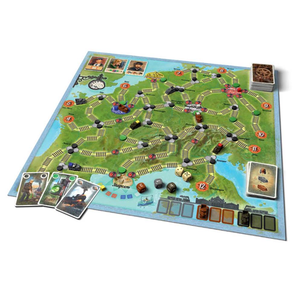 Board Game Trains and Signals