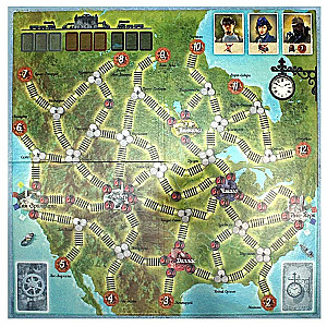 Board Game Trains and Signals