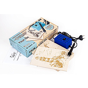 Wood Burning Set Pattern-10k (Dual-Mode Burner + 8 Boards)