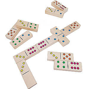 Gra planszowa - (3w1) Mini-wieża, Domino, Kółko-krzyżyk