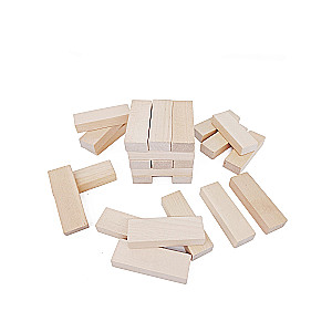 Gra planszowa - (3w1) Mini-wieża, Domino, Kółko-krzyżyk