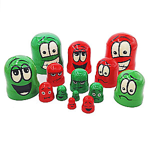 Gra planszowa - (3w1) Mini-wieża, Domino, Kółko-krzyżyk