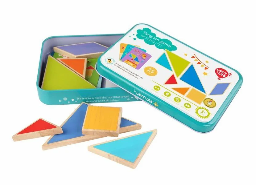 Wooden Toy Tangram