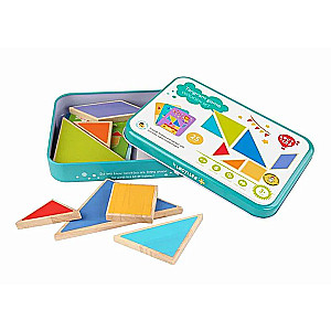 Wooden Toy Tangram