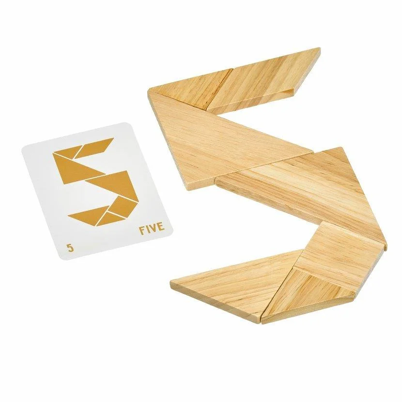Wooden Toy Tangram