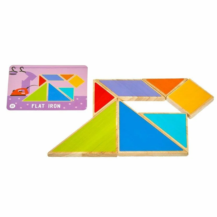 Wooden Toy Tangram